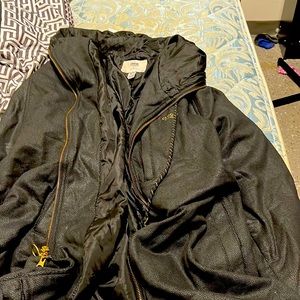 Crooks and Castles black leather  2 x large